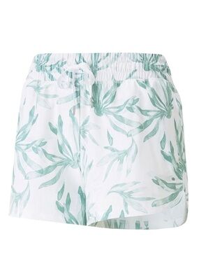 Puma Vented Palm Golf Shorts Sage Green Leaf Print- SZ S